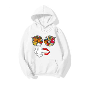 <b>girls</b> Slogan Print Two Tone <b>Sweatshirt</b> - Product Image 3