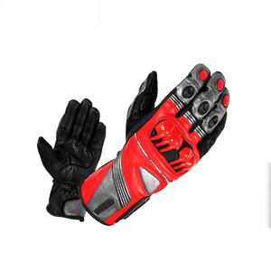 Gants de course d'été haut de gamme pour hommes, pour sports de plein air, motocross, moto, gants de sécurité en cuir de haute qualité, vente en gros - Product Image 4
