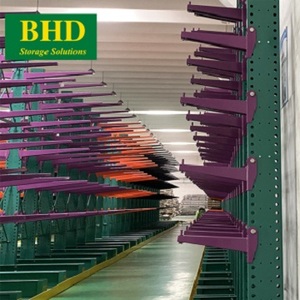 Étagère Cantilever Industrielle en Acier Robuste sur Mesure, Certification CE, Garantie 24 Mois, Capacité 1500 kg/bras pour Entrepôt - Product Image 3