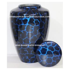 Urnes funéraires noires et nuages bleus de style américain de meilleure qualité du fabricant indien de fournitures funéraires - Product Image 3