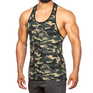 Men's High Quality Trendy Knitted Gym Tank <b>Top</b> Breathable Sublimation <b>Camo</b> Sports Apparel for Workout Casual Lace Comfortable - Product Image 6