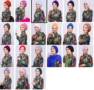 Écharpe hijab pour femmes, vêtements islamiques, tunique, Kimono, mode arabe, musulman, mode turque, robes modestes, nouvelle collection, tendance - Product Image 2
