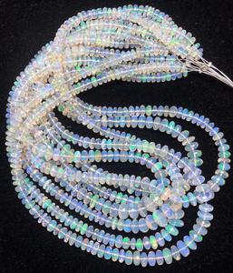 ลูกปัดหินโอปอลเอธิโอเปียเหลี่ยมเพชรพลอยผลิตภัณฑ์จากธรรมชาติ - Product Image 1