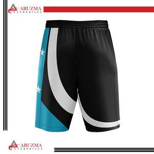 Short à logo à sublimation design personnalisé Short de natation pour hommes Short en polyester respirant à séchage rapide - Product Image 4