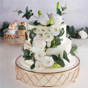 ที่วางเค้กชุบสังกะสีแบบชาวอิสลามสำหรับวางเค้กที่บ้านและร้านอาหารทำจากโลหะผลไม้และที่วางเค้ก - Product Image 6