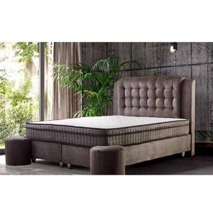 Kmamukfr — ensemble de chambre à coucher certifié, avec robes, table latérale, tête de lit, matelas, solution complète pour tour-de-tête d'hôtel - Product Image 4