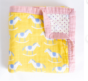 <b>muslin</b> baby swaddle blanket - Product Image 3