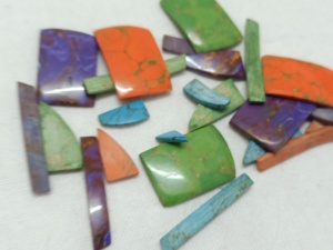 Cabochons de pierres précieuses assorties coupées sur mesure pour travaux d'incrustation, adaptés aux créateurs de bijoux et aux artisans de bijoux - Product Image 5