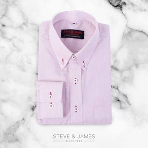 Chemise formelle pour homme, 2020 coton, bleu vif, de haute qualité, nouveau Design, tenue formelle, 100% - Product Image 2