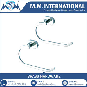 Accessoires de salle de bain de qualité Standard, porte-serviettes en laiton pour ustensiles de cuisine disponibles à un prix abordable provenant de l'inde - Product Image 5