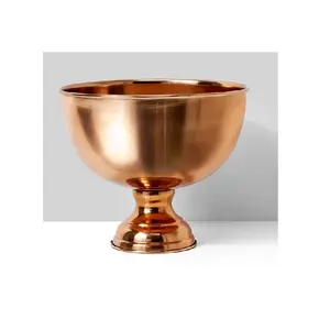 Bol en cuivre pur de vente chaude avec bol de taille et de couleur personnalisés pour les utilisations à domicile et au restaurant - Product Image 1