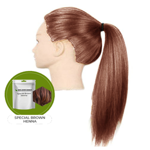 Henna Herbal Natural de Acción Rápida, Color Marrón Especial, Original de Sojat, India, de Rajasthan, para Teñir el Cabello, Exportada de Rajasthan - Product Image 2