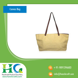 Bolsa de compras de lona de algodón personalizada de alta calidad Asa de transporte fuerte Opción reutilizable con precio económico Logotipo personalizable - Product Image 2