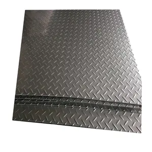 Hot Rolled Carbon Standard Steel Checkered Plate Q235B Checked Steel Plate/Sheet Diamond Plate