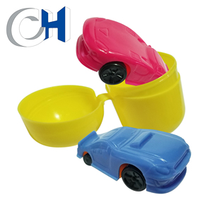 Mini coche de plástico azul personalizado huevo Sorpresa Juguete - Product Image 6