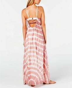 ผสมสีมีให้เลือกฮาวาย Designer Rayon Handmade Tie Dye รีสอร์ทสวมชุด Maxi - Product Image 2