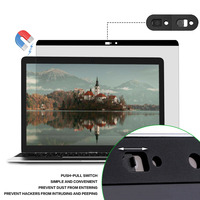 Film de protection d'écran magnétique anti-espion LFD588 pour ordinateur portable Macbook Pro 15, dureté 3H, sans bulles, 70% de confidentialité
