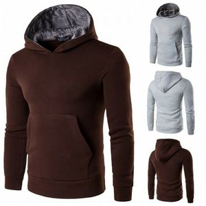 เสื้อฮู้ดกันหนาวหูรูดสำหรับผู้ชาย,เสื้อฮู้ดแขนยาวตัวหลวมแบบสวมหัว - Product Image 3