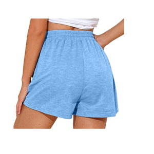 Vente chaude Casual Femmes Courir Sweat Shorts Personnalisable Bouton Fleur Arc Motif Multicolore Options Prix De Marché Raisonnable - Product Image 2