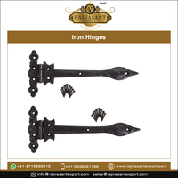 Charnière en T pour porte et fenêtre en fer forgé Antique, charnière de porte et fenêtre, Vintage