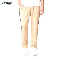 Pantalon de sport d'été en toile légère pour hommes Pantalon de survêtement de combat décontracté taille haute avec broderie Durable pour le travail sportif