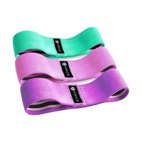 Banda de Resistencia para Ejercicios de Fitness, 76*8cm, de Tela de Poliéster Antideslizante y Duradera, para Moldear Glúteos, Venta al Por Mayor 2026