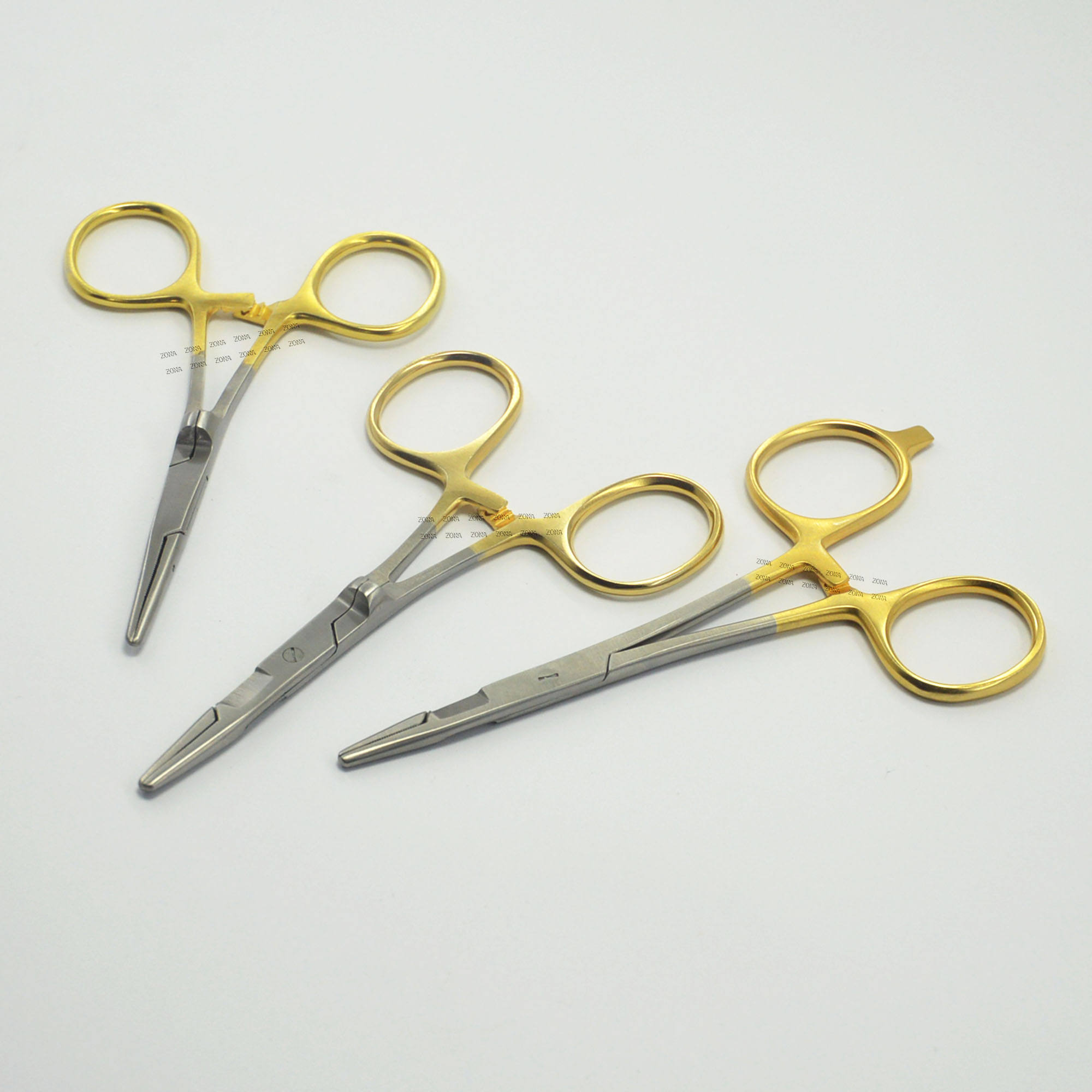 Fly Fishing Scissors Clamp Set Straight Hemostat Forceps with Locking  Tweezers Stainless Steel Accessory Tools