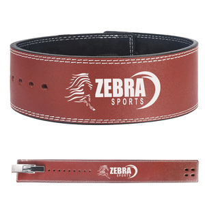 Personalizable 13mm cuero de vaca palanca cinturón Logo 10MM espalda baja soporte Fitness seguridad hombres mujeres levantamiento de pesas hebilla personalizable - Product Image 5