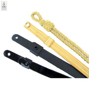 Alambre de lingotes francés de fábrica, cuerdas de tapa trenzada, cordón de barbilla ceremonial Mutzenkordel, accesorio para la cabeza hecho a mano, accesorio de uniforme - Product Image 2