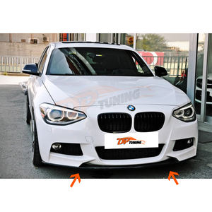 B.M.W 1 Series F20 2011 - 2014 M Performance Front Lip Blade Splitter Front Wing Spoiler Piano Gloss Black Plastic Car Parts - Product Image 1
