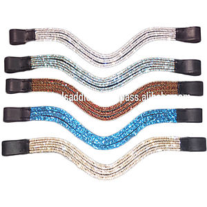 VENDER Bling cuero Browbands colorido IN; dólar 3 tamaños COB completo Shetland - Product Image 1