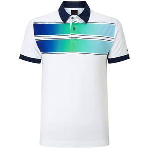 <b>Men's</b> Breathable Ultra Soft Elastic Seamless Jersey <b>Turtleneck</b> Fit Short Sleeve Golf for Shirts Casual Workout 100% Cotton - Product Image 2