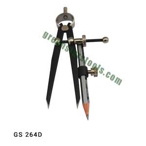 GS 264D Steel Pencil Divider & Compass Essential Jewelry <b>Tools</b> for <b>Engraving</b> High Quality Product - Product Image 1