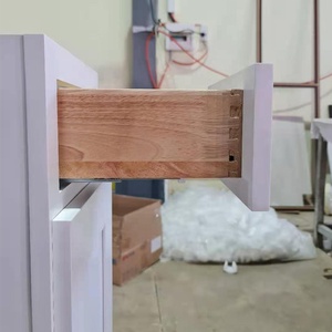 American Painting <strong>White</strong> <strong>Kitchen</strong> Wooden <strong>Cabinet</strong> Made in Vietnam