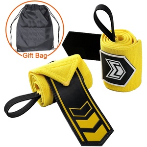 Muñequeras de levantamiento de pesas profesionales de calidad superior, muñequeras de entrenamiento de fuerza Unisex para levantamiento de pesas, soporte de muñeca de prensa de banco - Product Image 1