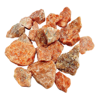 Pierre brute de tourmaline orange brute, non polie, roulée, pierres précieuses, cristal naturel