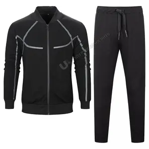 Custom Brand Logo & Label Wholesale Training Top Blank Tracksuit Custom Mens Sports Jacket gym workout tracksuit