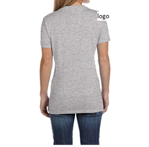 T-Shirt à col en v Nano pour femmes, 99% coton, 1% polyester, vente en gros, à la mode, 9 pièces, bon marché, du Bangladesh - Product Image 6