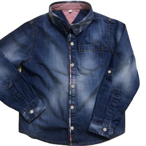 Nouveau Design chemise en jean pour hommes, bas prix meilleure qualité chemise pour hommes nouvelle fabrication directe d'usine du Bangladesh - Product Image 1