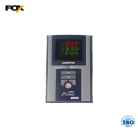 Contrôleur numérique de température et d'humidité CONOTEC FOX-8302R1 avec fonction d'alarme pour limite maximale ou minimale, sortie RS485 4 relais