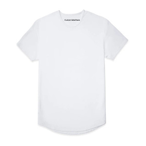 Hommes unisexe nouvelle mode coton à manches courtes Jersey T-Shirt grande taille coupe goutte conception respirant t-shirts personnalisés Style décontracté - Product Image 3