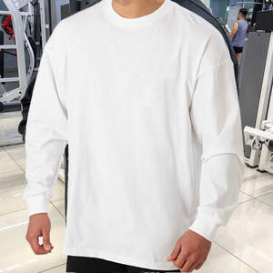 Sudadera con LOGO personalizado para hombre, ropa suelta de fitness, ropa deportiva de entrenamiento informal, jersey de manga larga - Product Image 5