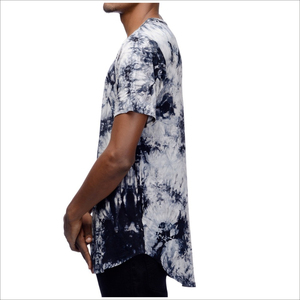 เสื้อยืดผ้าโพลีเอสเตอร์สำหรับผู้ชายแบบแห้งเร็ว100% OEM สีขาวพิมพ์ลายบนหน้าจอแบบระเหิดหลากสี - Product Image 6