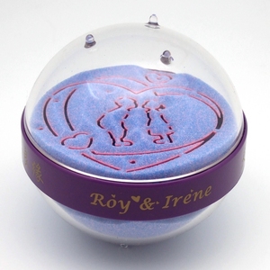 ที่ทับกระดาษทรายอะคริลิคของขวัญของที่ระลึกงานแต่งงาน - Product Image 1