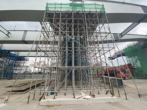 quality Scaffolding system Steel construction ringlock scaffolding system accessories verticals poles Vietnam - Product Image 6