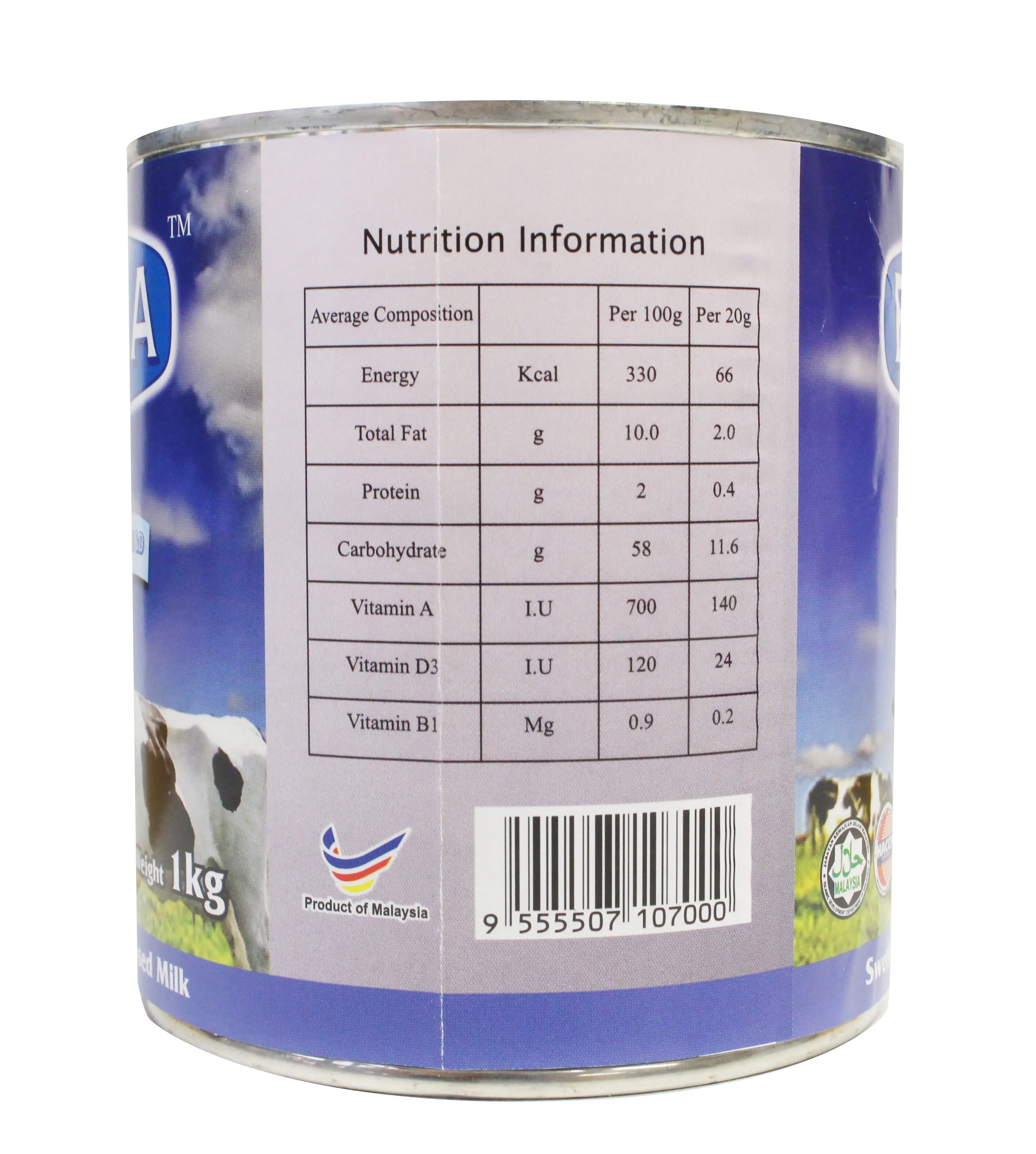 Nhà Sản Xuất 380 Gram Non GMO Bay Hơi Đóng Hộp Sữa Đặc Giá Bán Buôn Để Xuất Khẩu