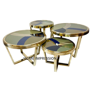 Métal irrégulier corail fait à la main en aluminium coulé la plupart Table basse design avec la plus grande qualité à bas prix - Product Image 3
