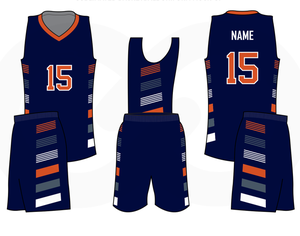 Venta al por mayor mejor calidad personalizado sublimación impresión uniforme de baloncesto conjunto profesional transpirable talla grande lleva - Product Image 6