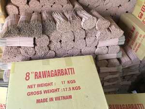 Incienso Blanco Brillante de Vietnam, Agarbatti Hecho de Polvo de Madera, Aroma a Sándalo y Cilantro, Uso Aromático, Quemador de Incienso - Product Image 5