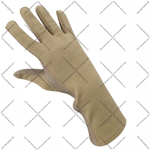 Gants de vol en cuir de mouton pour hommes, accessoires d'aviation, fabrication de gants Nomex, pilote - Product Image 5